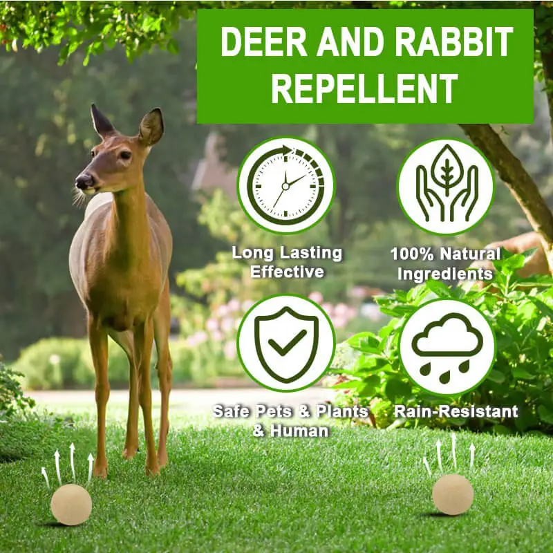 Features of Deer Repellent Paper Ball