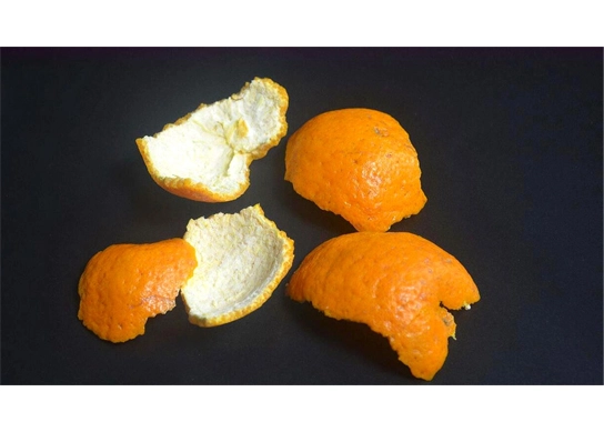 Orange peel – an organic way to  to deter pests
